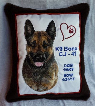 K9 Bruno - Anaheim, California - Memorials to Fallen K-9's